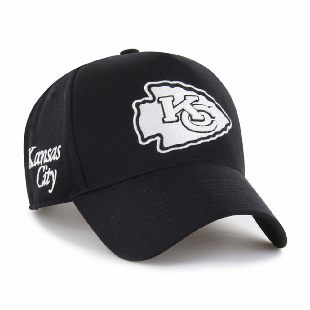 Kansas City Chiefs '47 Foundation Offside Adjustable Hat - Black Hats