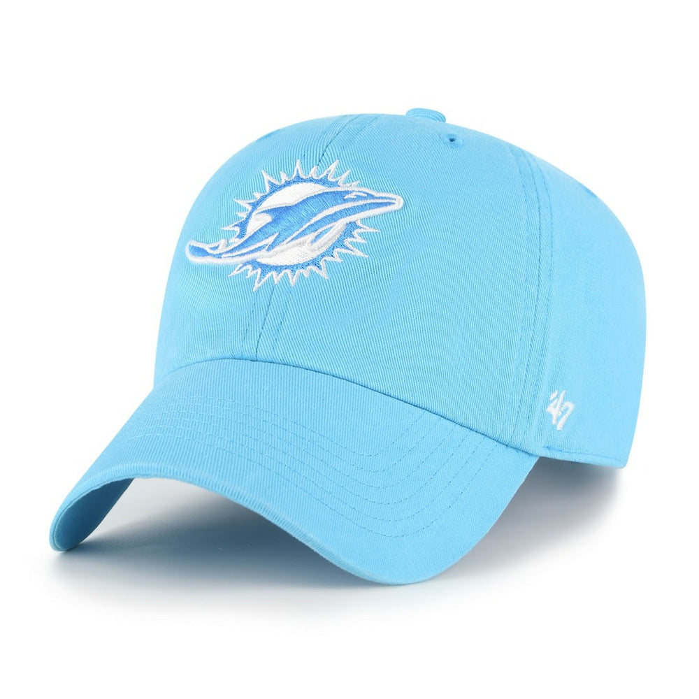 Miami Dolphins '47 Women's Bright Side Clean Up Adjustable Hat - Blue Hats