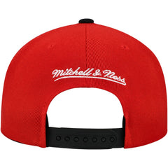 Detroit Red Wings Mitchell & Ness Underarch Two-Tone Pro Crown Snapback Hat - Red/Black | US 201994427