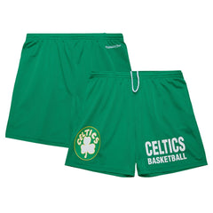 Boston Celtics Hardwood Classics Gameday Mesh Shorts Kelly Green - Mitchell & Ness