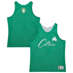 Boston Celtics Hardwood Classics Reversible Mesh Practice Jersey Kelly Green/White - Mitchell & Ness