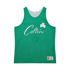 Boston Celtics Hardwood Classics Reversible Mesh Practice Jersey Kelly Green/White - Mitchell & Ness