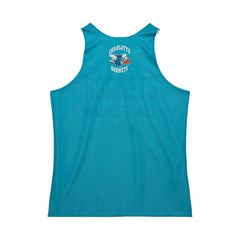 Charlotte Hornets Hardwood Classics Reversible Mesh Practice Jersey Teal/White - Mitchell & Ness