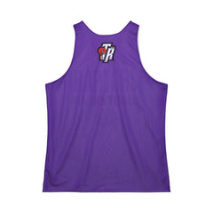 Toronto Raptors Hardwood Classics Reversible Mesh Practice Jersey Purple/White - Mitchell & Ness