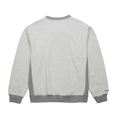 Los Angeles Lakers Vintage Logo Pullover Sweatshirt Heather Gray - Mitchell & Ness outlet