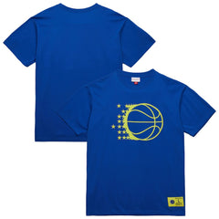 Orlando Magic Hardwood Classics Neon Nights Premium T-Shirt Blue - Mitchell & Ness outlet