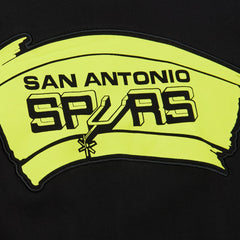 San Antonio Spurs Hardwood Classics Neon Nights Premium T-Shirt Black - Mitchell & Ness
