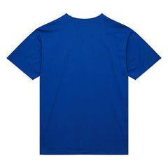 Golden State Warriors Hardwood Classics Neon Nights Premium T-Shirt Royal - Mitchell & Ness