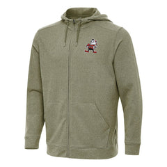Cleveland Browns Antigua Effortless Full-Zip Hoodie - Olive Hoodies