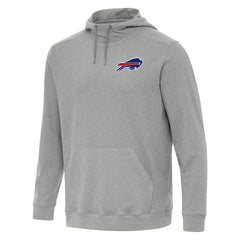 Buffalo Bills Antigua Cloud Pullover Hoodie - Heather Gray Hoodies