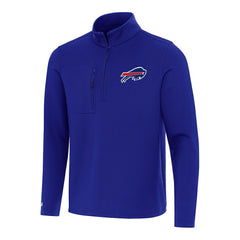 Buffalo Bills Antigua Insider Quarter-Zip Pullover Top - Royal Pullover