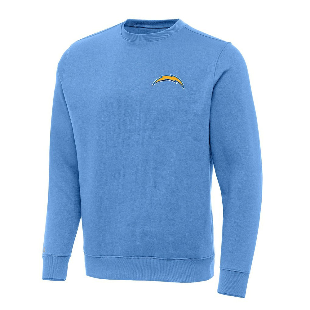 Los Angeles Chargers Antigua Victory Pullover Sweatshirt - Powder Blue Pullover