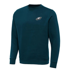 Philadelphia Eagles Antigua Victory Pullover Sweatshirt - Teal Pullover