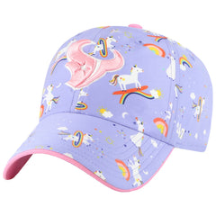 Houston Texans '47 Girls Preschool Unicorn Clean Up Adjustable Hat - Lavender Hats