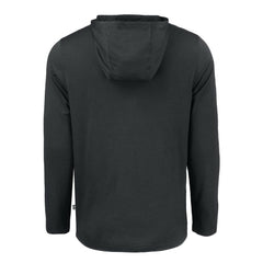 Detroit Tigers Cutter & Buck Coastline Epic Comfort Eco Recycled Long Sleeve Hoodie T-Shirt - Black Hoodies