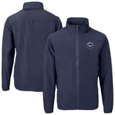 New York Mets Cutter & Buck Charter Eco Recycled Full-Zip Hoodie Jacket - Navy Jackets