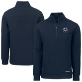 New York Mets Cutter & Buck Roam Eco Quarter-Zip Jacket - Navy Jackets