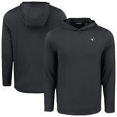 Toronto Blue Jays Cutter & Buck Coastline Epic Comfort Eco Recycled Long Sleeve Hoodie T-Shirt - Black Hoodies
