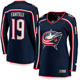 Adam Fantilli Columbus Blue Jackets Fanatics Women's Home Premier Breakaway Player Jersey Breakaway Jersey - Navy | US 202015232