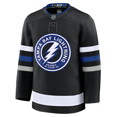 Tampa Bay Lightning Fanatics Alternate Premium Jersey - Black | US 202015719