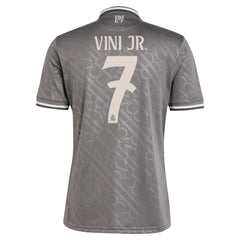 Vini Jr. Real Madrid Originals 2024/25 Third Replica Player Jersey Charcoal - Adidas discount