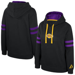 Los Angeles Lakers Stadium Essentials Women's Road Game Pullover Hoodie Black