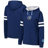 Minnesota Timberwolves Stadium Essentials Women's Road Game Pullover Hoodie Navy