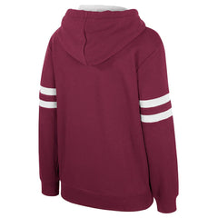Cleveland Cavaliers Stadium Essentials Women's Road Game Pullover Hoodie Wine outlet