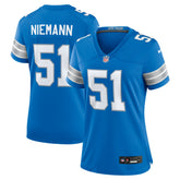 Ben Niemann Detroit Lions Women's Team Game Jersey - Blue Jerseys