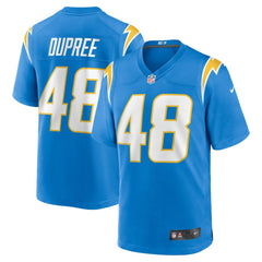 Bud Dupree Los Angeles Chargers Team Game Jersey - Powder Blue Jerseys