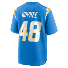 Bud Dupree Los Angeles Chargers Team Game Jersey - Powder Blue Jerseys