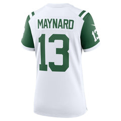 Don Maynard New York Jets Women's Classic Alternate Retired Player Game Jersey - White Jerseys