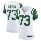 Joe Klecko New York Jets Women's Classic Alternate Retired Player Game Jersey - White Jerseys