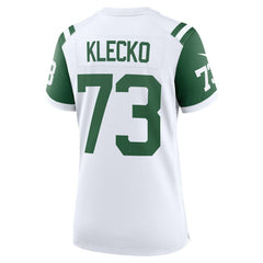 Joe Klecko New York Jets Women's Classic Alternate Retired Player Game Jersey - White Jerseys
