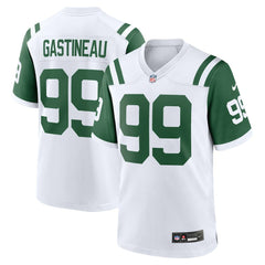 Mark Gastineau New York Jets Retired Player Alternate Game Jersey - White Jerseys