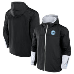 Utah Mammoth Fanatics Crash the Net Full-Zip Hoodie Jacket - Black | US 202032883
