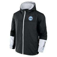 Utah Mammoth Fanatics Crash the Net Full-Zip Hoodie Jacket - Black | US 202032883
