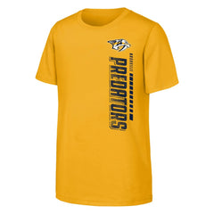 Nashville Predators Youth Atmosphere T-Shirt - Gold | US 202034676