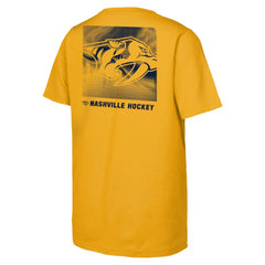 Nashville Predators Youth Atmosphere T-Shirt - Gold | US 202034676