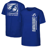 Tampa Bay Lightning Youth Atmosphere T-Shirt - Blue | US 202034680