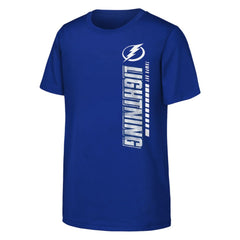 Tampa Bay Lightning Youth Atmosphere T-Shirt - Blue | US 202034680