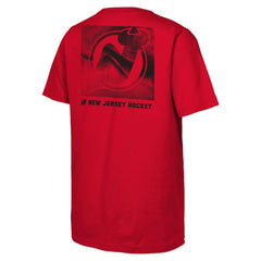 New Jersey Devils Youth Atmosphere T-Shirt - Red | US 202034681