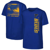 St. Louis Blues Youth Atmosphere T-Shirt - Blue | US 202034684