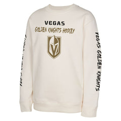 Vegas Golden Knights Youth Star Power Pullover Sweatshirt - Cream | US 202034700