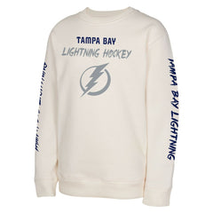 Tampa Bay Lightning Youth Star Power Pullover Sweatshirt - Cream | US 202034701