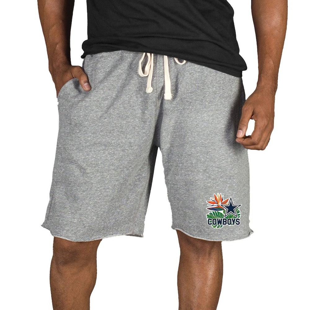 Dallas Cowboys Concepts Sport Mainstream Tri-Blend Shorts - Gray Shorts