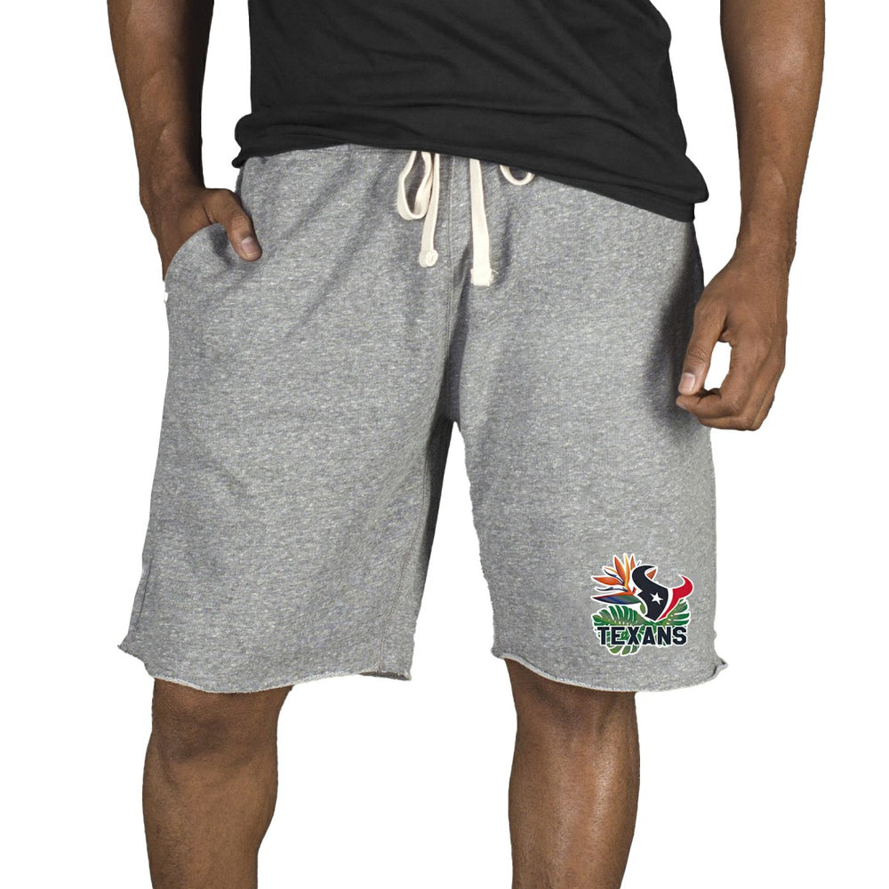 Houston Texans Concepts Sport Mainstream Tri-Blend Shorts - Gray Shorts