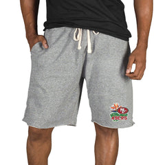 San Francisco 49ers Concepts Sport Mainstream Tri-Blend Shorts - Gray Shorts