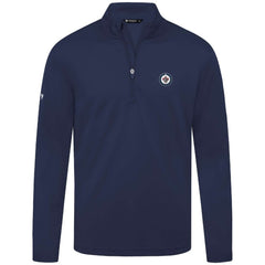Winnipeg Jets Levelwear Heron Insignia Core Quarter-Zip Jacket - Navy | US 202038705