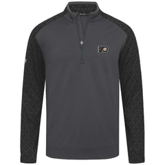 Philadelphia Flyers Levelwear Aztec Insignia Core Quarter-Zip Pullover Top - Charcoal | US 202038722